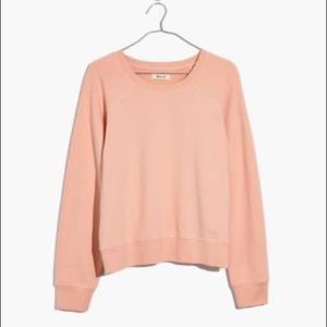 Madewell Shrunken Sweatshirt - Muted Blush